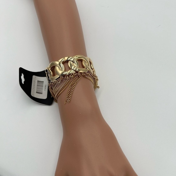 Large Link Bracelet with chain link NWT - Picture 4 of 7